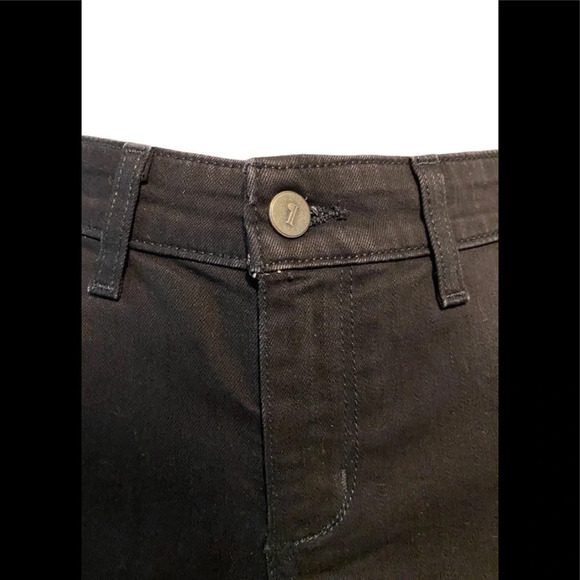 Anthropologie Pilcro and The Letterpress Serif Moto Black Legging Jeans - Picture 6 of 15